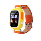 Orologi dei bambini di GPS del touch screen dell'anti inseguitore perso 1,22 di posizione del bambino Q90 di chiamata astuta dell'orologio SOS» per lo Smart Watch dei bambini