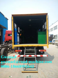Camion mobile del gruppo di lavoro dei camion commerciali di bassa potenza di HOWO 4 x 2