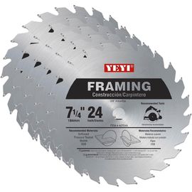 7-1/4 di vendita caldo„ la circolare del CTT di x 24T DKO la lama per sega per U.S.A. commercializzare DIY per il taglio del legno