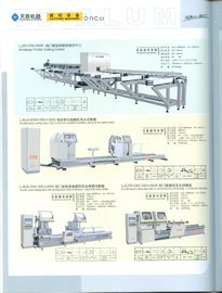 Il taglio a doppia testa ha visto l'asse di CNC 5 per il profilo di alluminio LJB2D-5CNC-550X6000