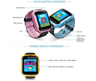 2019 ragazzi caldi/ragazza di vendita scherzano l'orologio con la chiave di SOS, orologio bidirezionale dello Smart Phone dell'inseguitore dei gps del giocattolo di conversazione