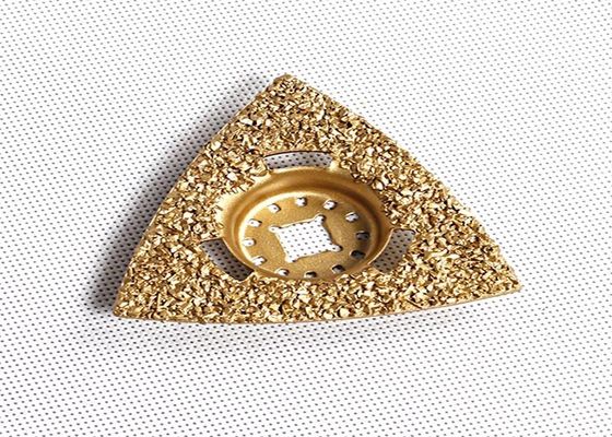accessori triangolari della macchina utensile della lama per sega della raspa del carburo di 80mm per plastica molle