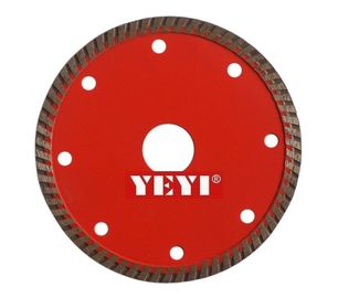 il diamante di 105mm il tipo sinterizzato di Turbo delle lame per sega per il granito resistente di taglio