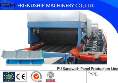 Linea di produzione continuamente automatica del pannello a sandwich dell'unità di elaborazione due carri armati