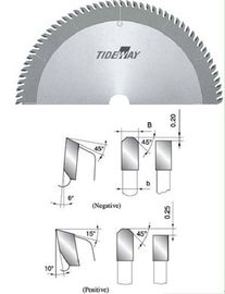 Dente assiale circolare TCT Lame per il taglio di tubi in acciaio, plexiglass
