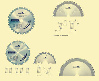 Lame Carbide circolari TCT con acciaio premium e Micro punte di carburo del grano