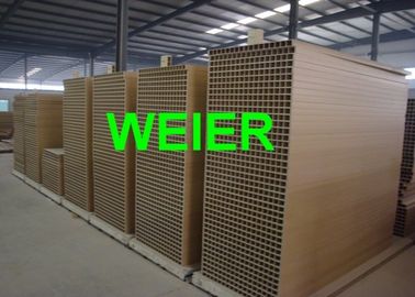 Linea di produzione di plastica di legno del bordo del composto WPC, certificato SJSZ-92/188 del CE