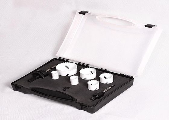 il foro bimetallico di 9PC HSS ha visto l'insieme con la custodia in plastica, tagliente della taglierina del foro