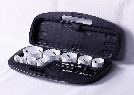 Il bianco 1-3/8„ 2" foro bimetallico del dente fine ha visto gli utensili per il taglio per i pavimenti di legno duri