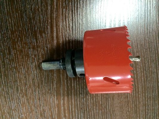 Il foro bimetallico dei denti del passo del HSS del trapano ha visto per le porte del metallo taglierina del foro di 29mm di 7/8" 64mm