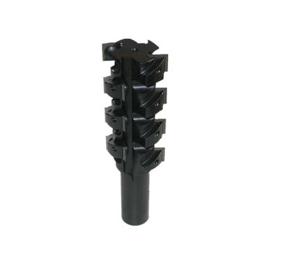 Pezzo diritto di spirale dei pezzi del router di CNC con lo stinco reversibile dei coltelli 20mm