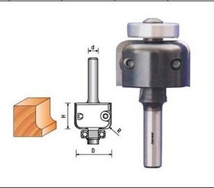 Colore nero cove CNC router bits con coltelli intercambiabili