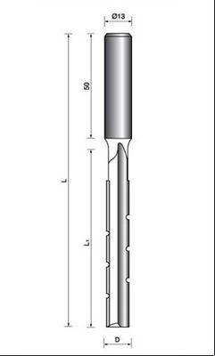 Punto OEM Brad / V punto punte mortasatrici TCT (13 MM gambo)