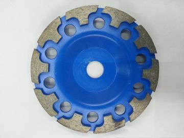 Marmo elettrolitico della mola della tazza del diamante dell'OEM, mola concreta