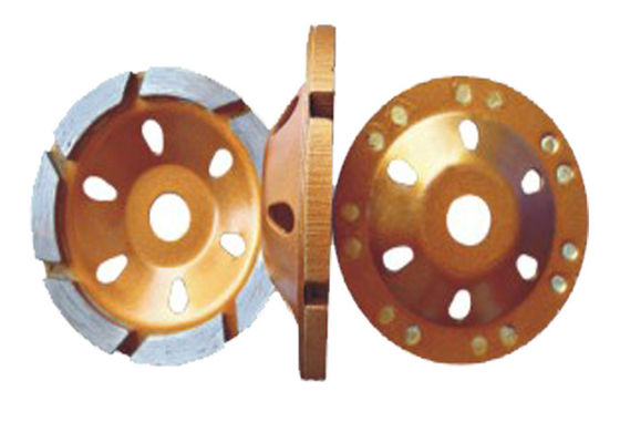 30# 4" dischi di macinazione del metallo/terrazzo che livella il legame stridente del metallo della ruota della tazza